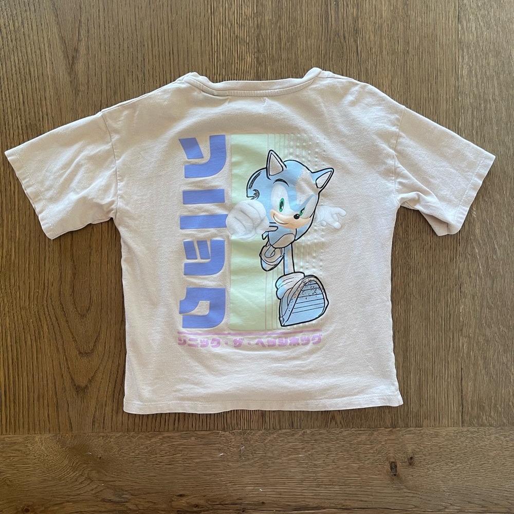 ZARA kids size 7 Sonic Shirt